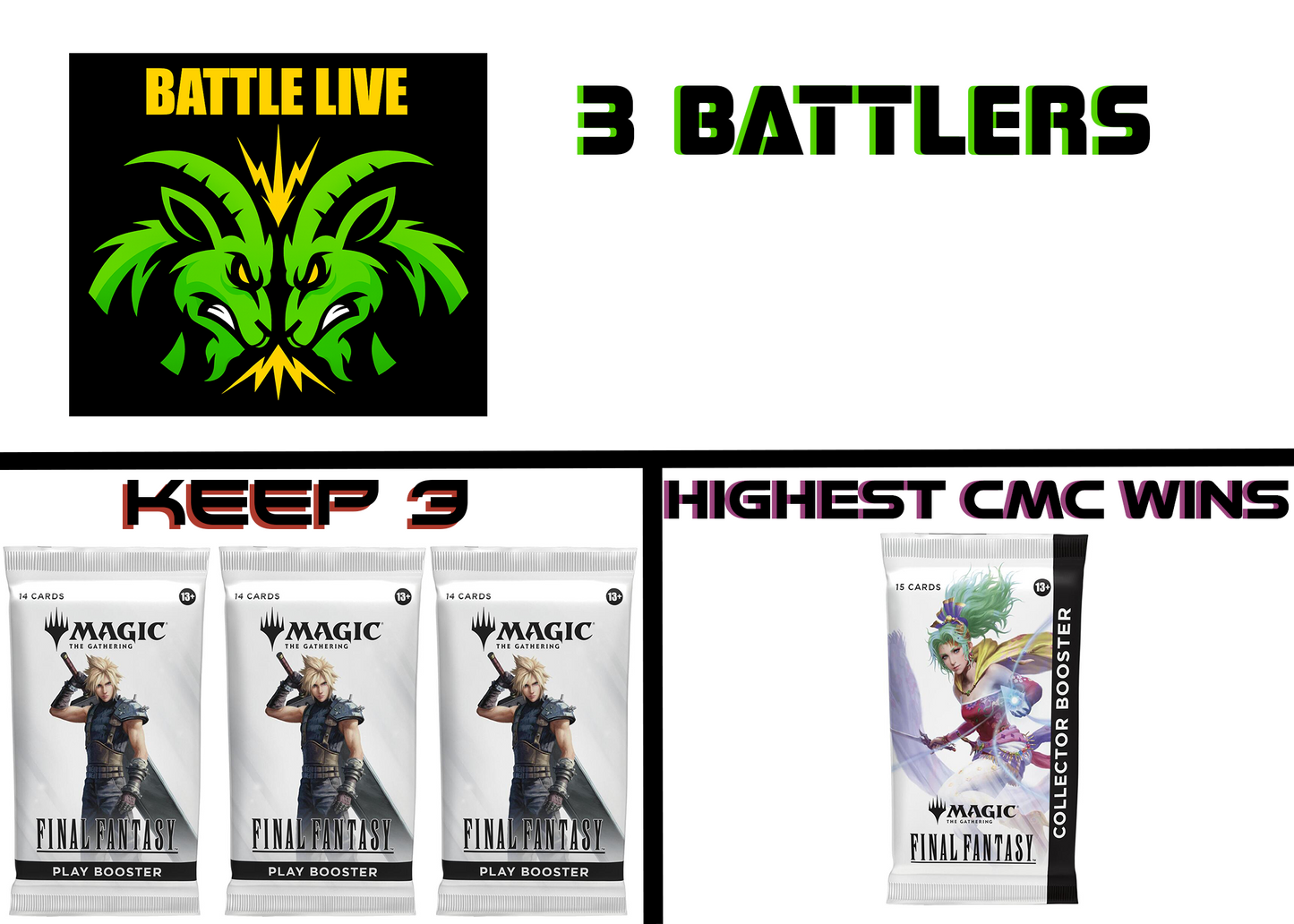 BATTLE - WIN FINAL FANTASY COLLECTOR BOOSTER