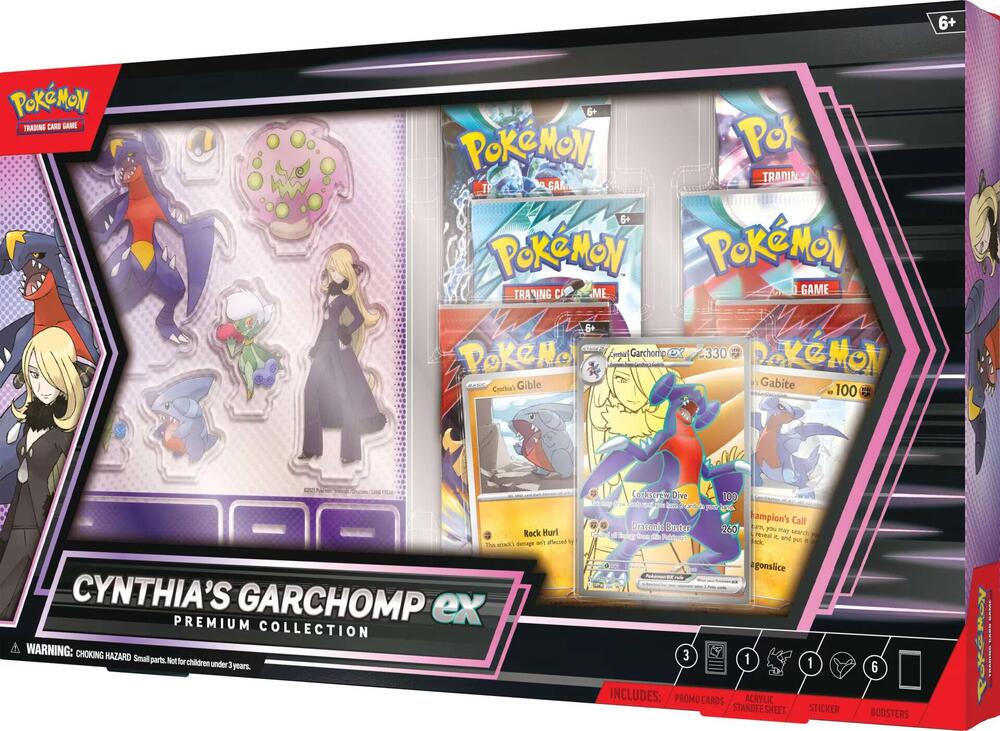 Cynthia's Garchomp Ex Premium collection