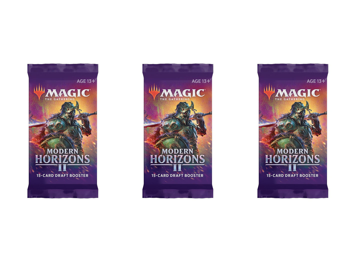 Modern Horizons 2 - Draft Booster Pack BUNDLE x 3