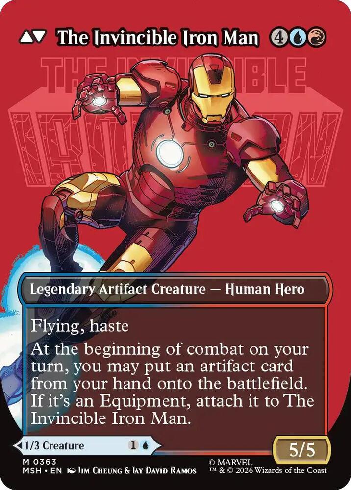 Marvel Super Heroes - Play Booster Pack *RIPPED LIVE*