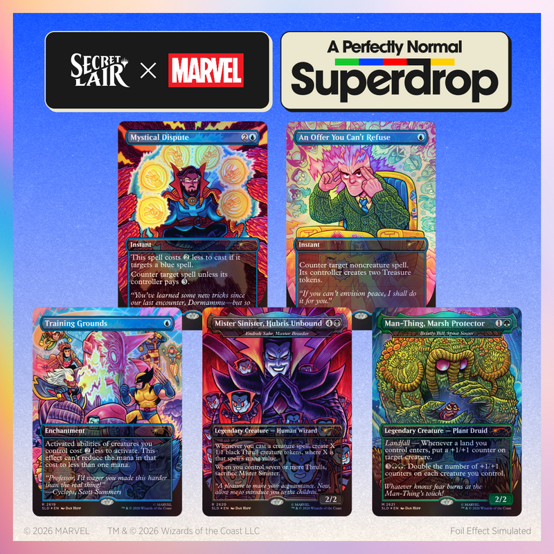 Secret Lair x Marvel: Dan Hipp Foil Edition (Sealed)