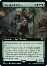 Dominaria United top hit: Silverback Elder (Extended Art Foil)