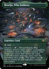 Boseiju, Who Endures (Borderless) - Kamigawa: Neon Dynasty top hit