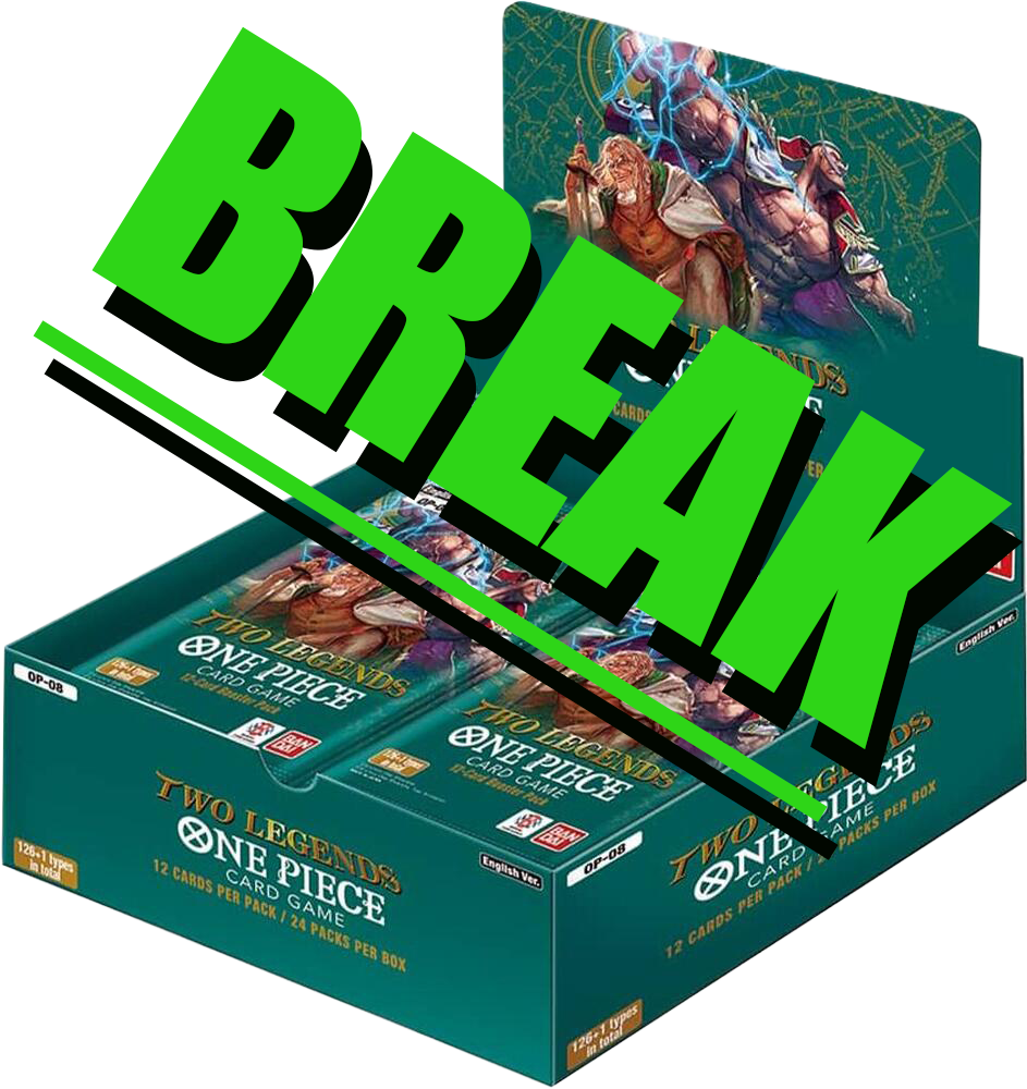 ***BOX BREAK***Two Legends (OP08) One Piece