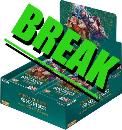 ***BOX BREAK***Two Legends (OP08) One Piece