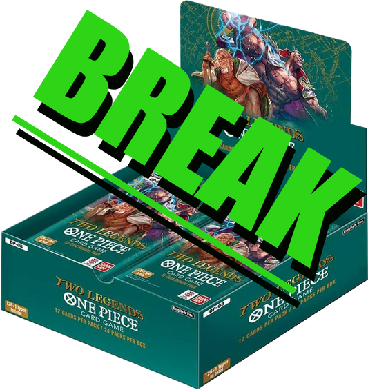 ***BOX BREAK***Two Legends (OP08) One Piece