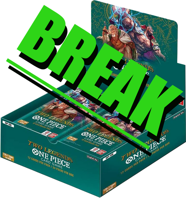 ***BOX BREAK***Two Legends (OP08) One Piece