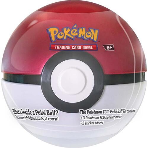 Poke Ball Tin - Poke Ball/Master Ball/Premier Ball/etc (2025) - Random Variant - RIPPED LIVE