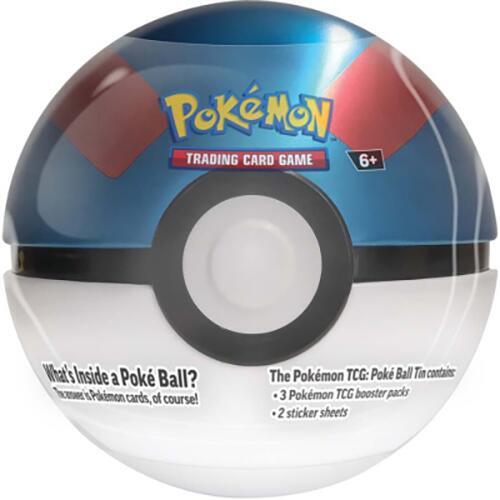 Poke Ball Tin - Poke Ball/Master Ball/Premier Ball/etc (2025) - Random Variant - RIPPED LIVE