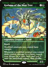 Kodama of the West Tree (Showcase Foil Etched) - Kamigawa: Neon Dynasty top hit