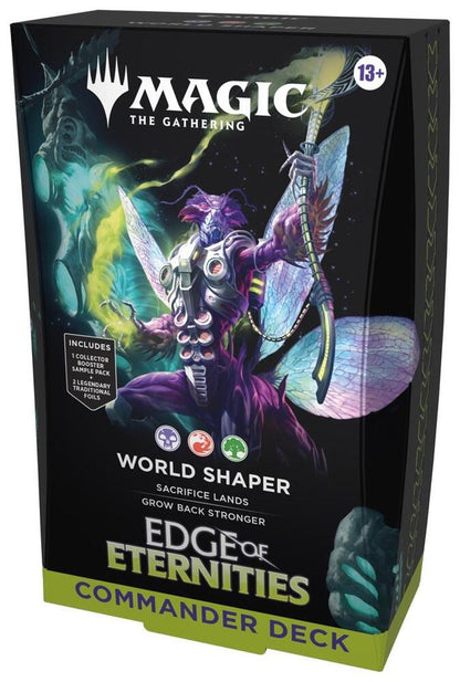 Edge of Eternities Commander Deck - World Shaper***RIPPED LIVE***