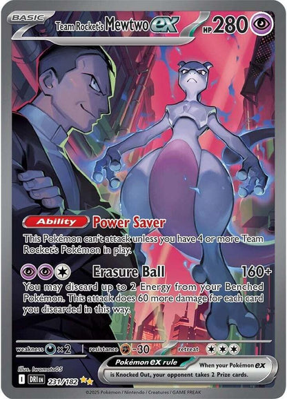 Team Rocket's Mewtwo EX Box