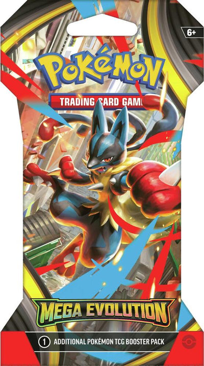 Mega Evolution Sleeved Booster Pack - ME01***RIPPED LIVE***