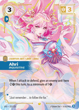 Spiritforged top hit: Ahri, Inquisitive (Overnumbered)