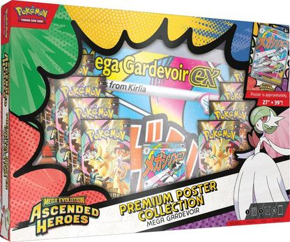 Ascended Heroes (ASC) Premium Poster Collection: Mega Gardevoir ***RIPPED LIVE***