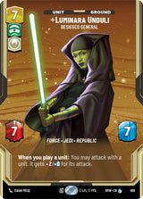 Homeworlds Carbonite top hit: Luminara Unduli - Besieged General (Prestige Foil)