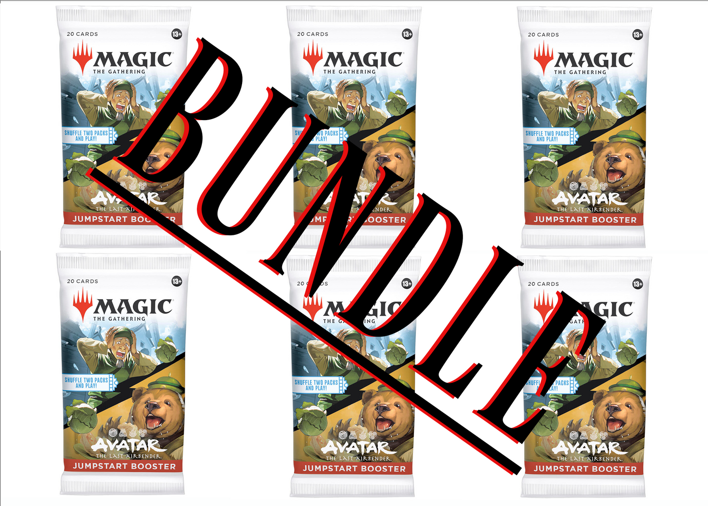 Avatar: The Last Airbender - Jumpstart Booster Pack BUNDLE