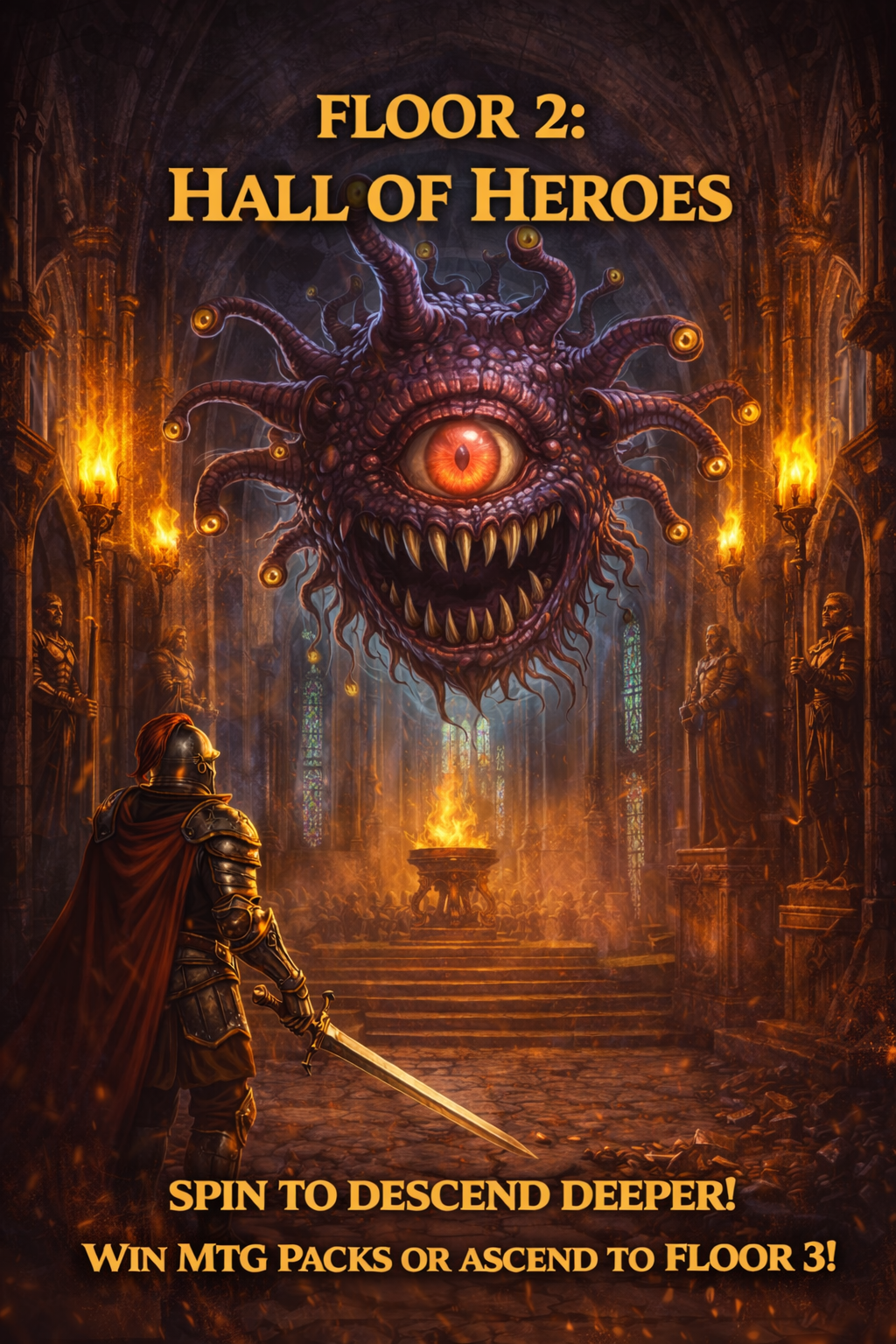 Floor 2: Hall of Heroes