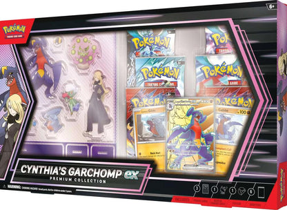 Cynthia's Garchomp Ex Premium Collection***RIPPED LIVE***