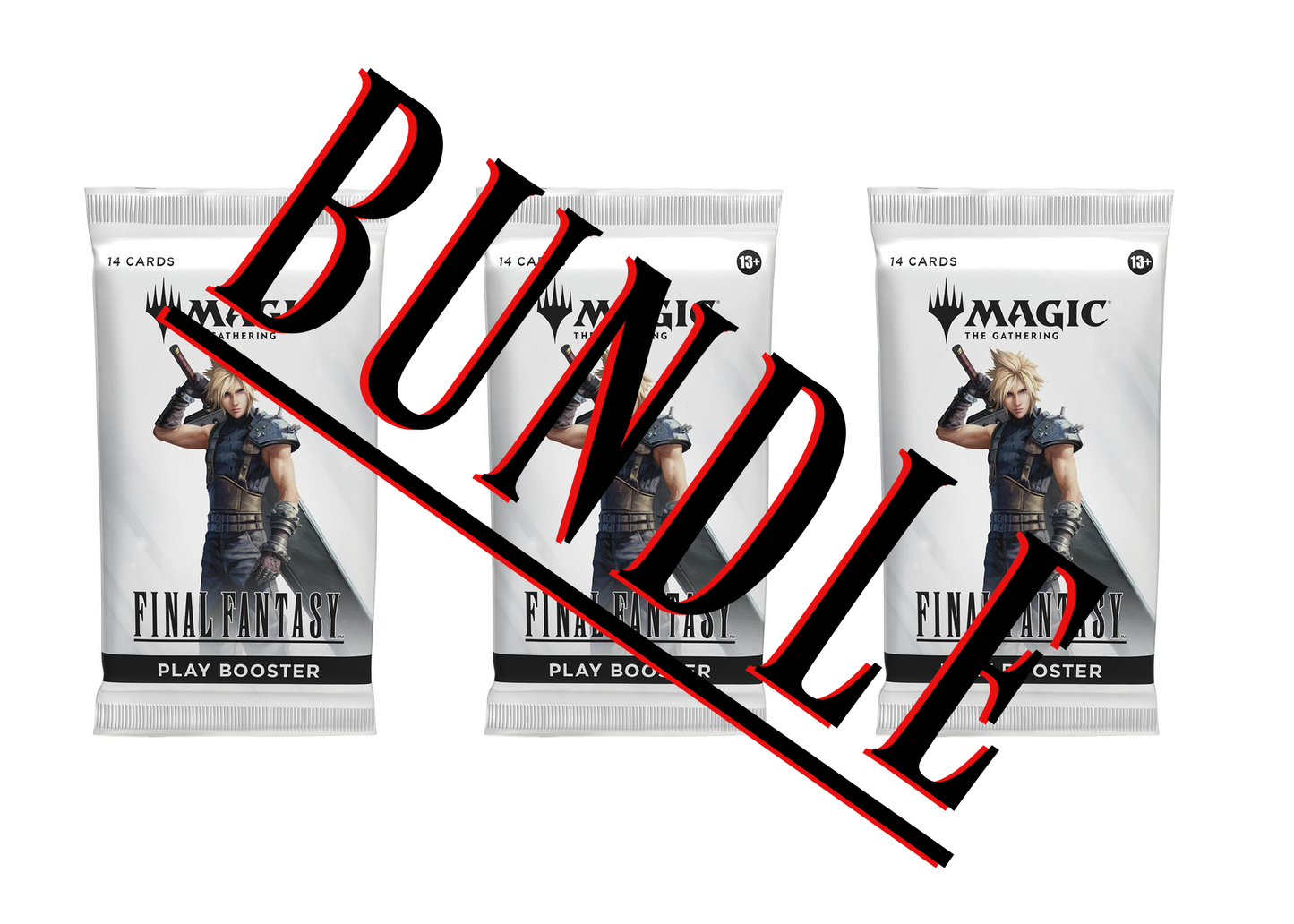 Final Fantasy Play Booster BUNDLE X 3