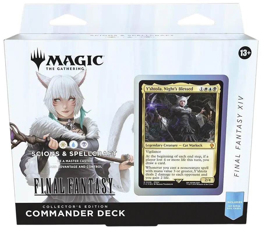 FINAL FANTASY Commander Deck - FINAL FANTASY XIV Scions & Spellcraft (Collector's Edition)
