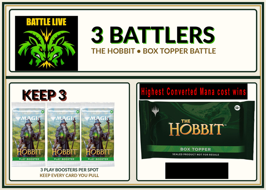 HOBBIT BOX TOPPER BATTLE