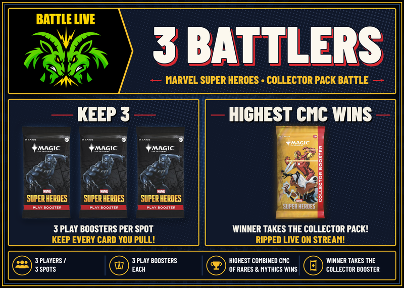 Battle: Super Heroes Collector Booster