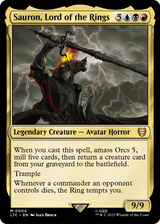 Sauron, Lord of the Rings - The Hosts of Mordor commander