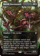 Orcish Bowmasters Borderless traditional foil box topper