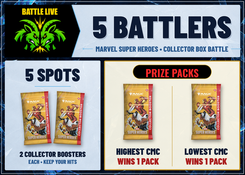 *BATTLE* Marvel Super Heroes Collector Booster Box