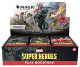 Marvel Super Heroes Play Booster Display