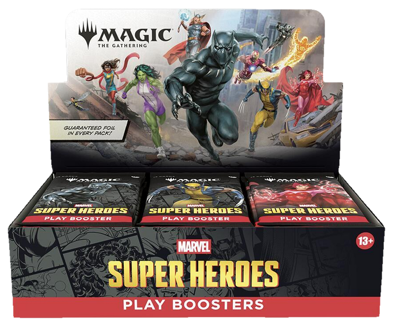 Marvel Super Heroes – Play Booster Display (Sealed)