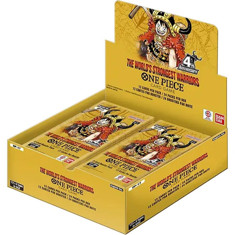 ***BREAK*** ONE PIECE - The World's Strongest Warriors (OP-17) Booster Box