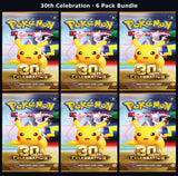 30th Celebration Booster Pack x 6 BUNDLE