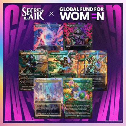 Secret Lair x Global Fund for Women: Their Magic is Limitless - Traditional Foil Edition