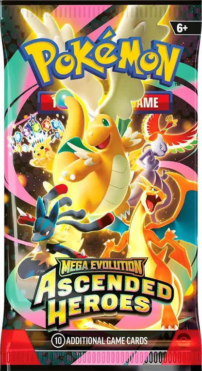 Ascended Heroes Booster Pack***RIPPED LIVE***