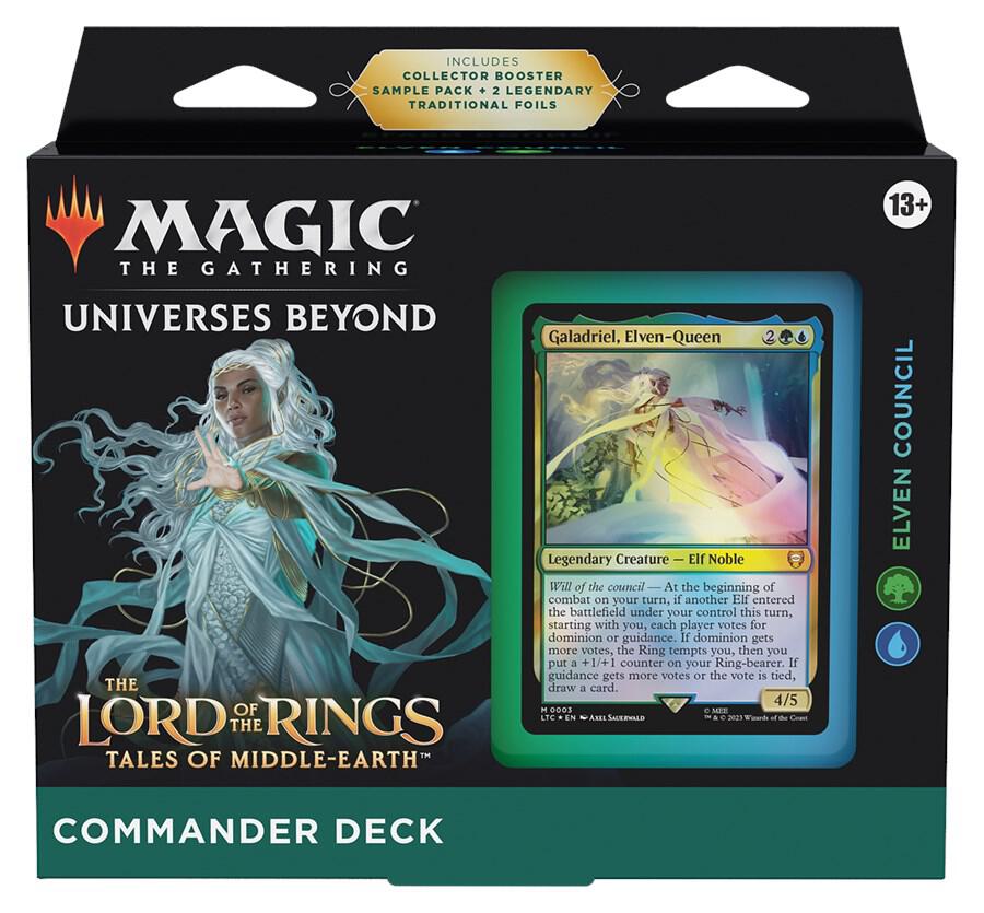 -SEALED CASE- The Lord of the Rings: Tales of Middle-earth Commander Decks [Set of 4] ***shipped sealed***