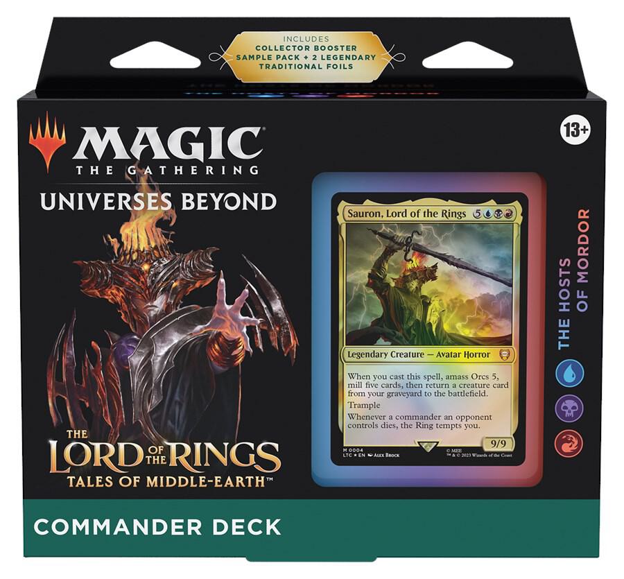 -SEALED CASE- The Lord of the Rings: Tales of Middle-earth Commander Decks [Set of 4] ***shipped sealed***