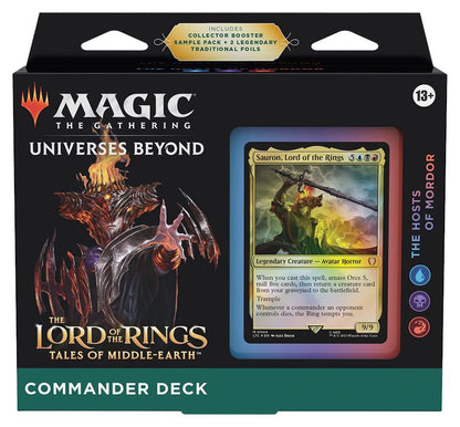 -SEALED CASE- The Lord of the Rings: Tales of Middle-earth Commander Decks [Set of 4] ***shipped sealed***