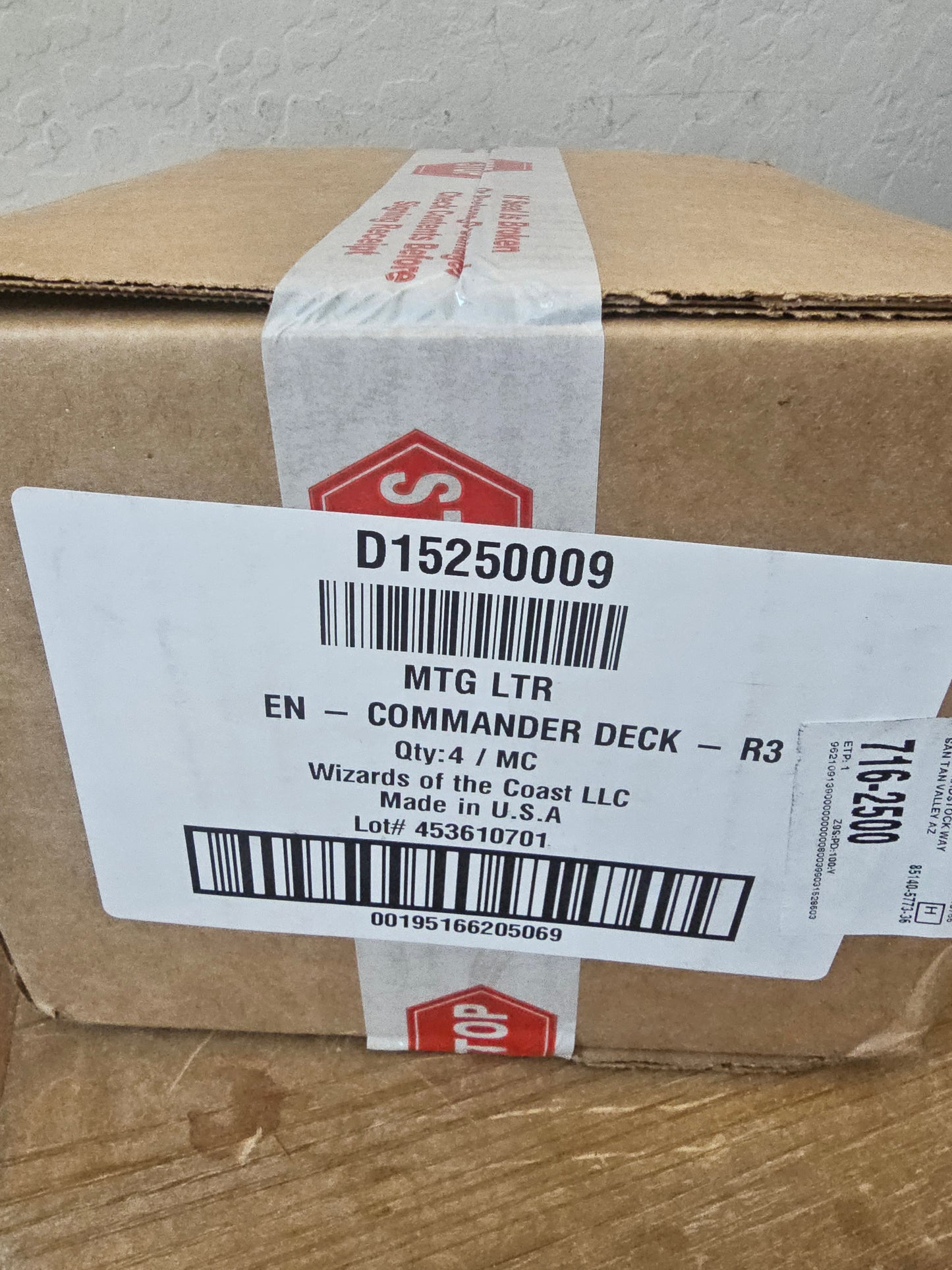 -SEALED CASE- The Lord of the Rings: Tales of Middle-earth Commander Decks [Set of 4] ***shipped sealed***