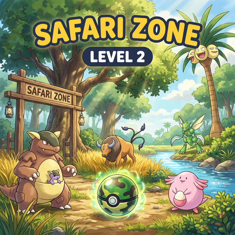 Trainer Journey: Safari Zone Wheel